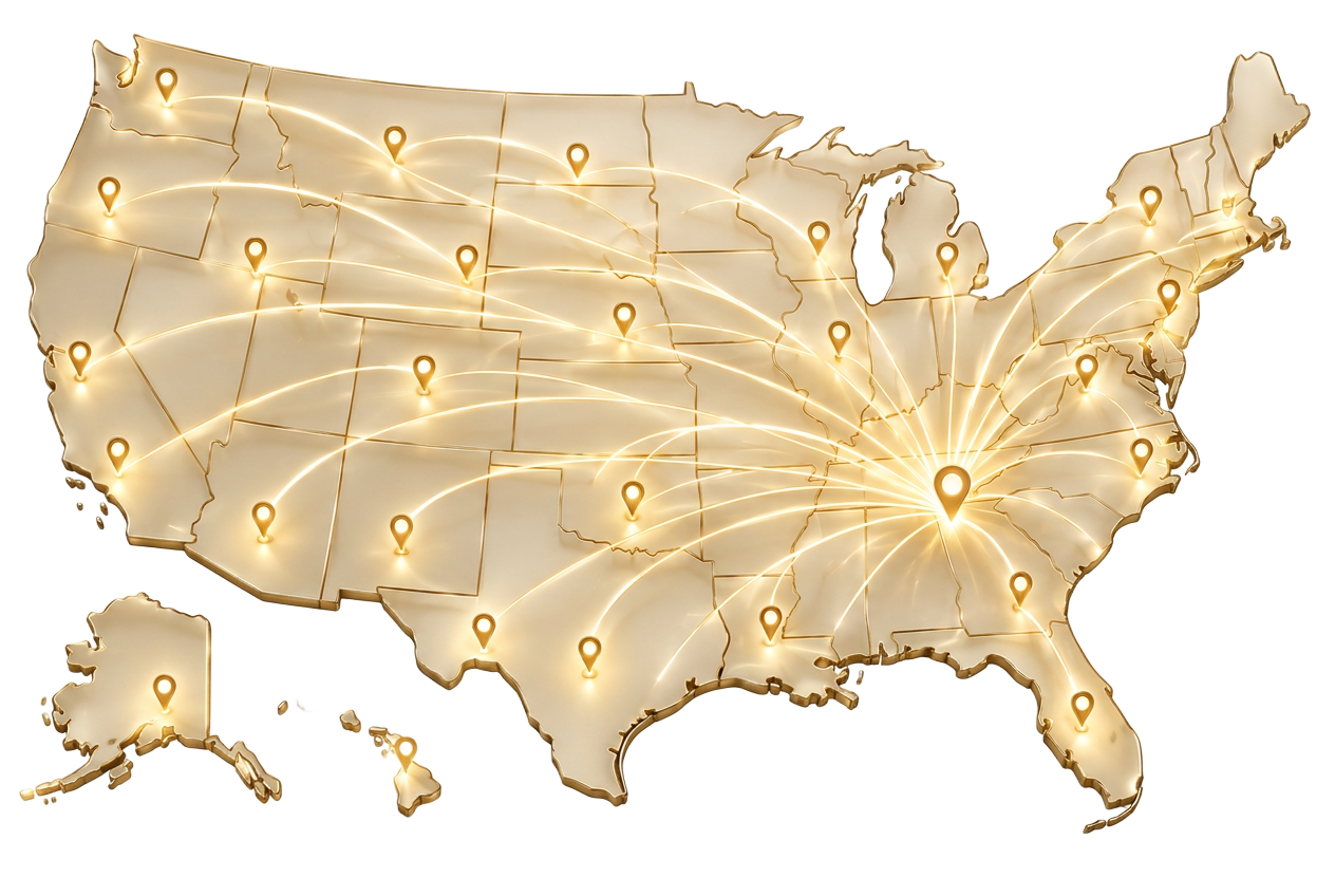 SVA referral network across the United States